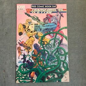 Transformers vs GI Joe comic